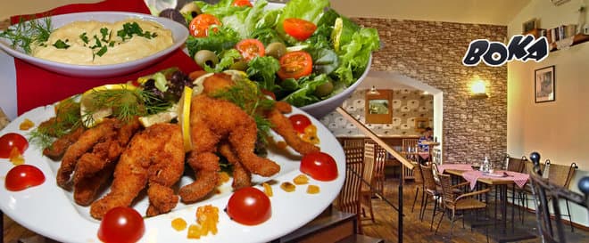 Půl kila žabích stehýnek v balkánské restauraci