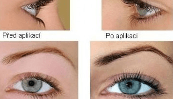 Trvalá na řasy, barvení řas, úprava obočí