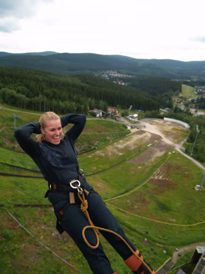 Extrémní BUNGEE JUMPING z výšky až 120m
