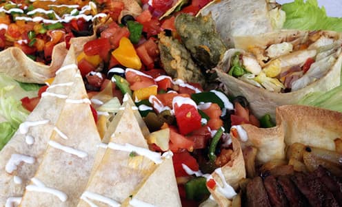 XXL MAXI plato mexických specialit