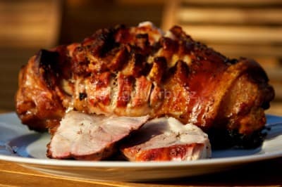 Vepřové koleno i 4,5kg masová bašta až domů