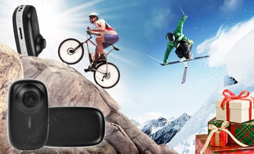Sportovní mini kamera včetně příslušenství