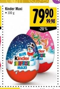Kinder Suprise maxi, 100 g