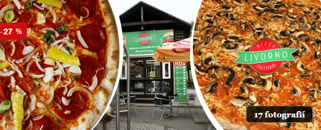 Obří 45cm pizza s sebou nebo v pizza stánku
