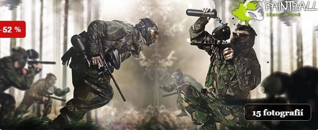 Časově neomezená paintballová přestřelka