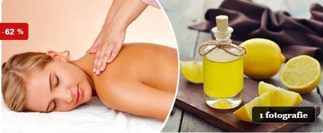 Citronová svěží masáž šíje a zad (Přeštice)