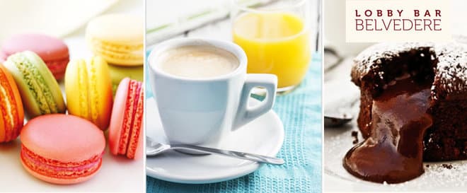 Sladké dobroty a nápoje pro dva v Caffé Belvedere