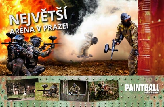 Paintball v aréně Alcatraz