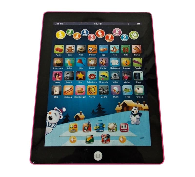 Výuková hračka pro děti - tablet s výukou AJ