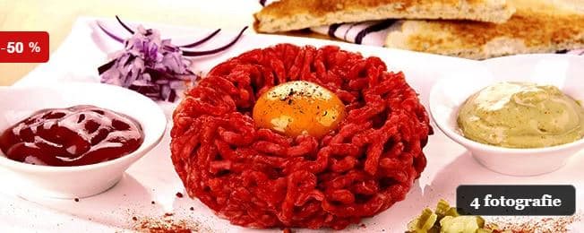Tatarák z hovězí svíčkové (Manětín)