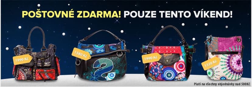 DifferentFashion.cz tento víkend doprava zdarma