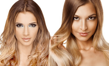 Ombré hair se střihem