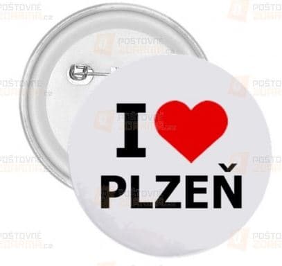Placka I love Plzeň