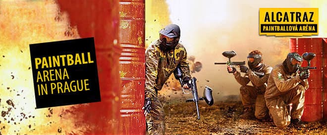 4 hodiny paintballu