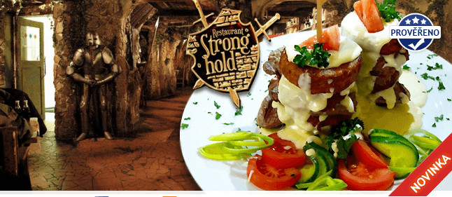 Luxusní KUŘECÍ PRSÍČKA „Strongholdská věž“ pro DVA
