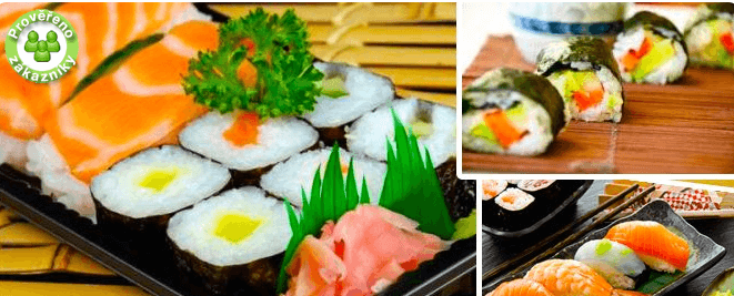 Sushi menu