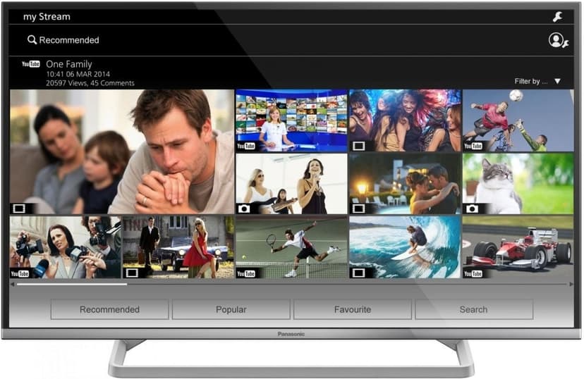 Full HD, Smart LED TV, 106 cm, Panasonic