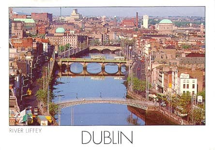 Levné letenky Praha - Dublin