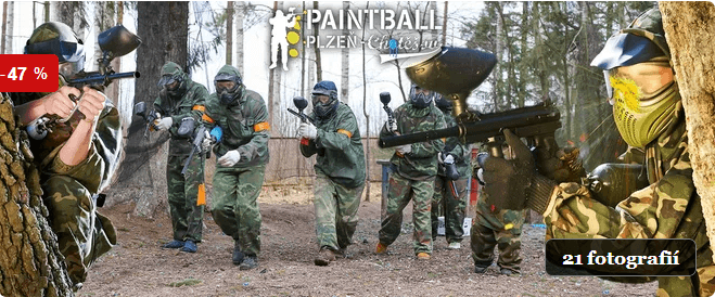 Časově neomezená paintballová střílečka