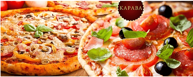Pizza je tady!