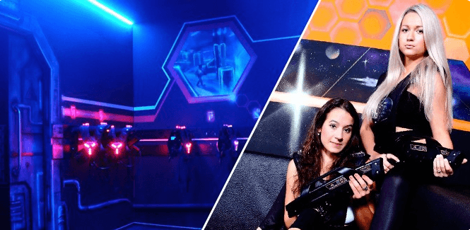Vstup pro 1 osobu do Akční laser arény!