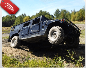 OFF-ROAD jízda v HUMMER H1