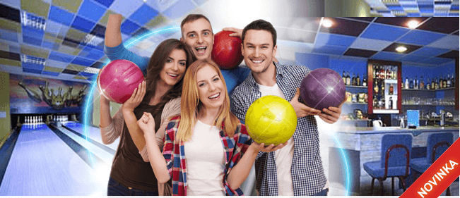 1 hodina BOWLINGU až pro 8 přátel