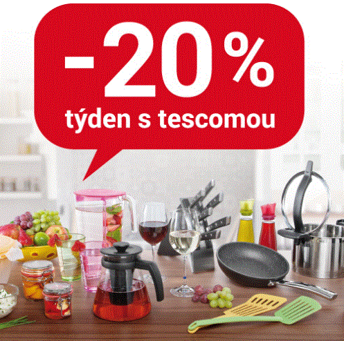 Týden s Tescomou - sleva 20% na vše