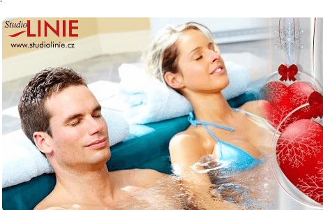 Privátní koupel ve vířivé vaně Jacuzzi