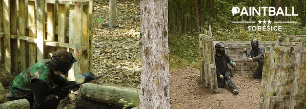 3 hodiny paintballové přestřelky + 100 kuliček