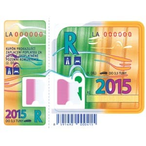 Dálniční známka 2015 + bonus 21.1. - 3.2.