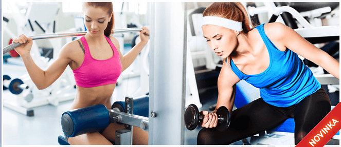 15 vstupů do dámského fitness studia