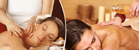Aromaterapeutická regenerační nebo relaxační masáž
