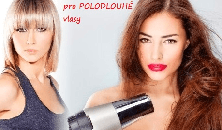 Melír nebo barva a střih pro POLODLOUHÉ vlasy