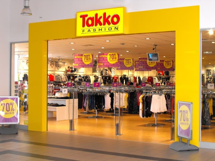 Takko - sleva 125 Kč z nákupu nad 500 Kč