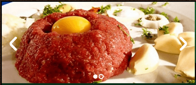 HOVĚZÍ TATARÁK S TOPINKAMI V RESTAURACI MORAVANKA