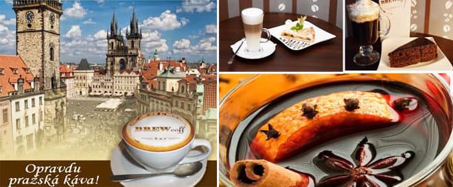 Svařák, káva, zákusky