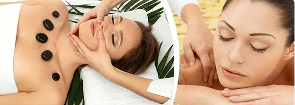 2×45 minut relaxační masáže 