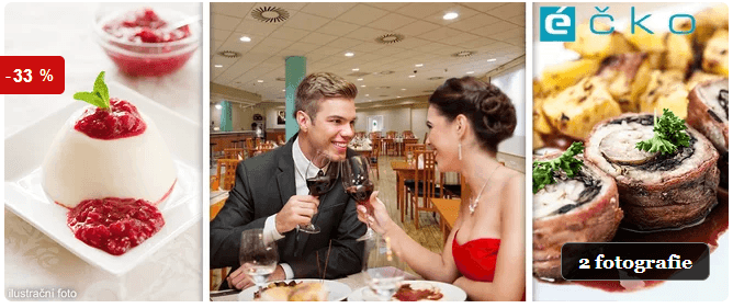 Romantické menu pro dva s přípitkem