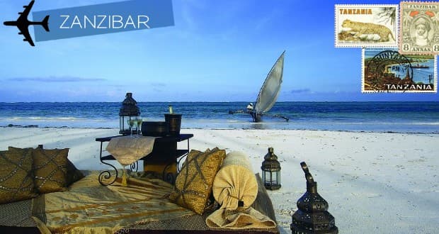 Zpáteční letenky Praha - Zanzibar
