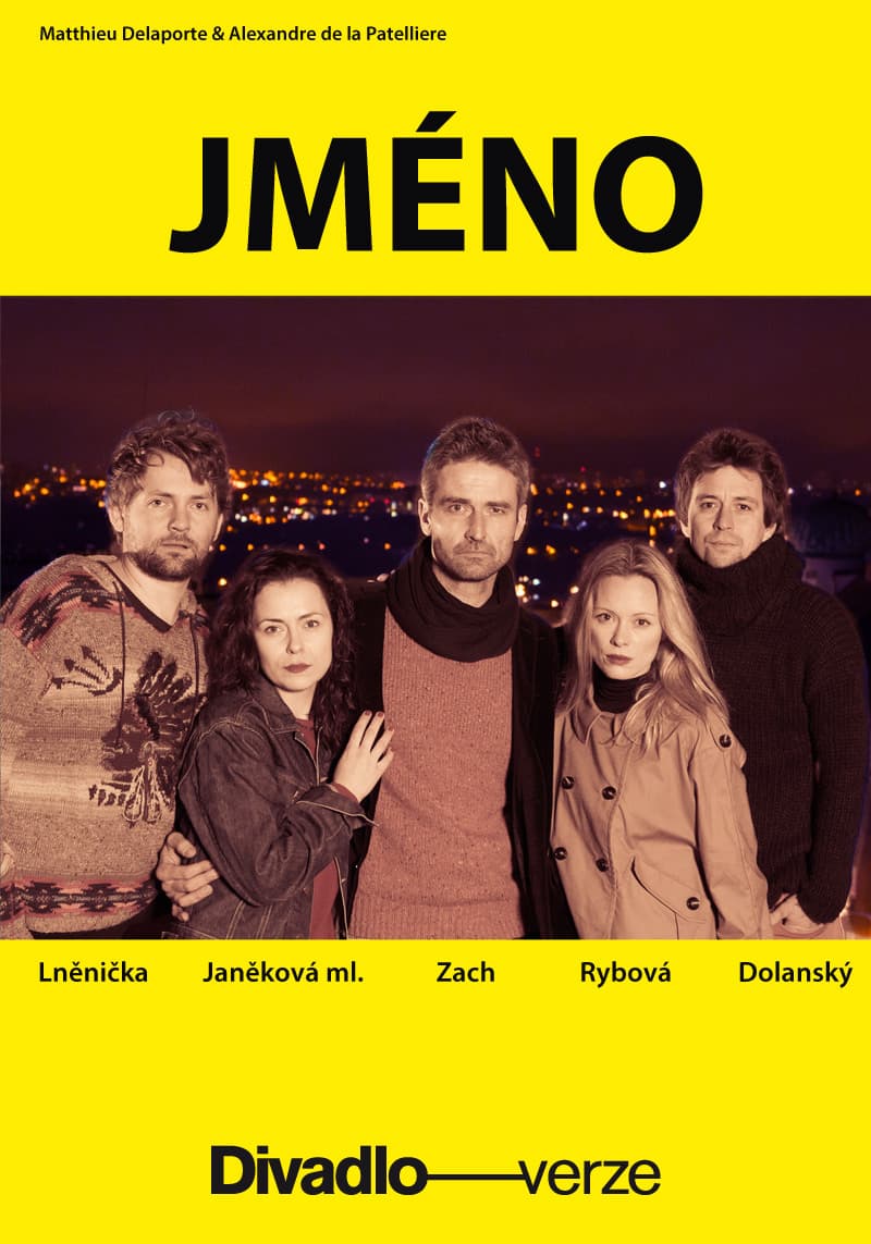 Vstupenka pro 1 osobu na představení JMÉNO