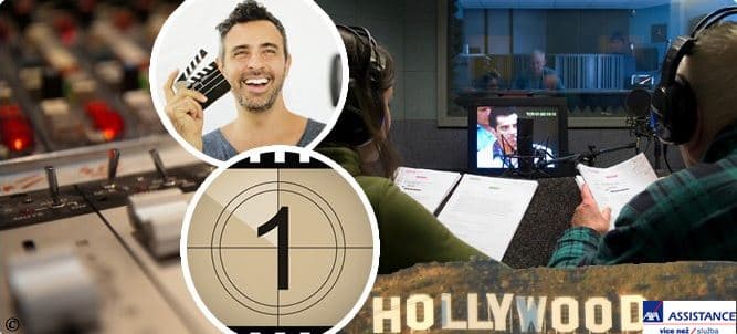 2720 Kč super zážitek v dabingovém studiu