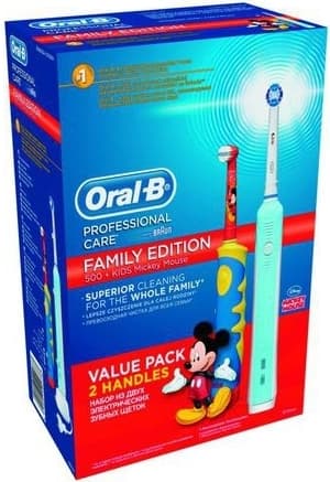 2 elektronické kartáčky Oral B - nejlevněji