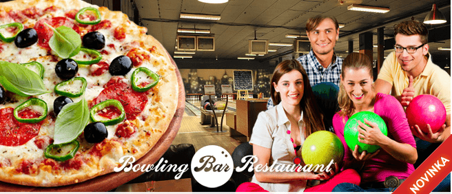 Hodina BOWLINGU+2x PIZZA(Jablonec nad Nisou)