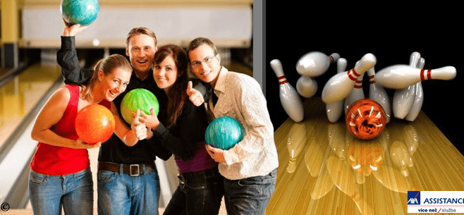 Bowling až pro 10 hráčů na 2 hodiny 