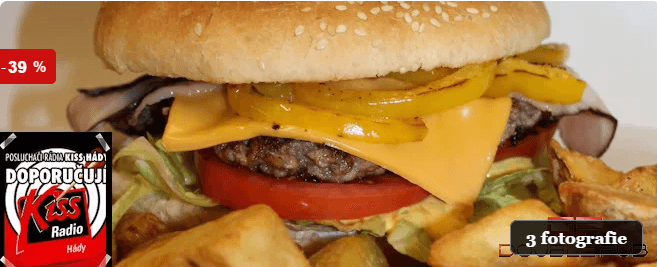 Dvě šťavnatá burger menu v Double Pubu