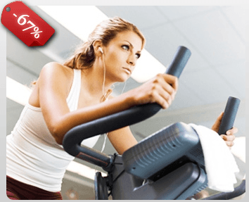 5x vstup do dámského fitness