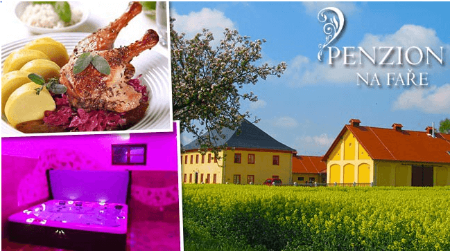 2-3 denní gastronomická bomba pro dva u Hradce