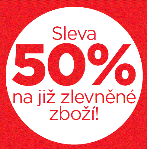 RENO sleva 50 % na již zlevněnou obuv