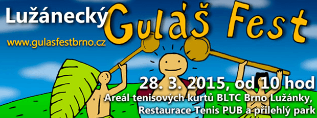 DVĚ vstupenky na Lužánecký Guláš Fest 2015
